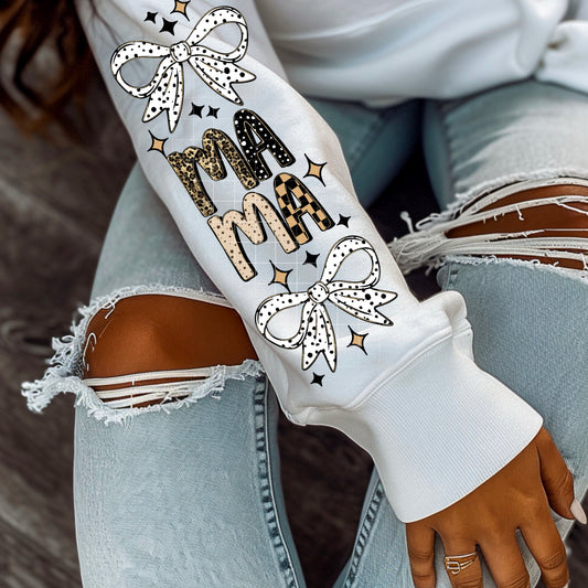 Mama sleeve print (comes with 2)