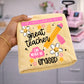 The influence of a great teacher can never be erased