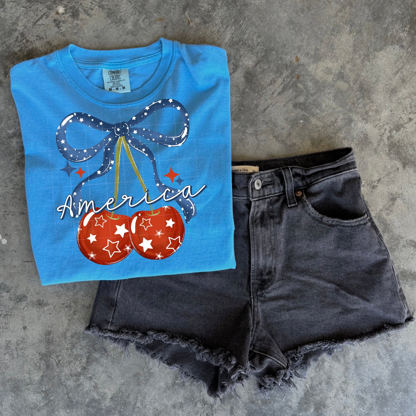 America with cherries