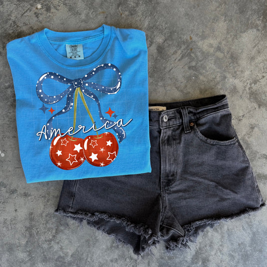 America with cherries