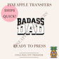 Bad Ass Dad (black)