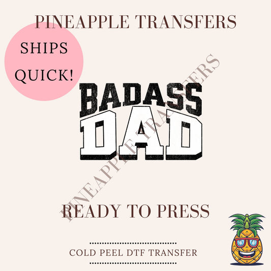 Bad Ass Dad (black)