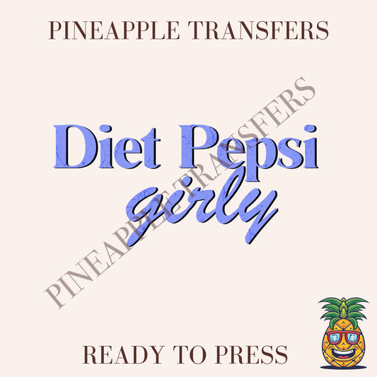 Diet pepsi girl