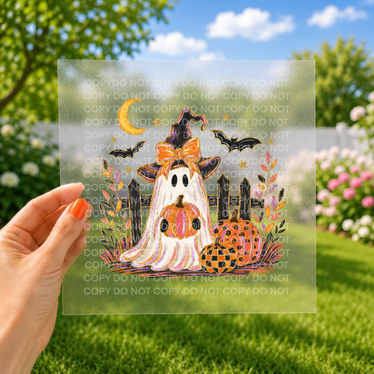Ghosty with witch hat