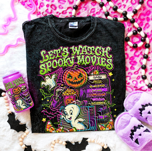 Let's watch spooky movies