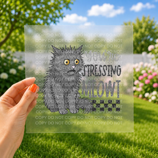 You're stressing meouwt