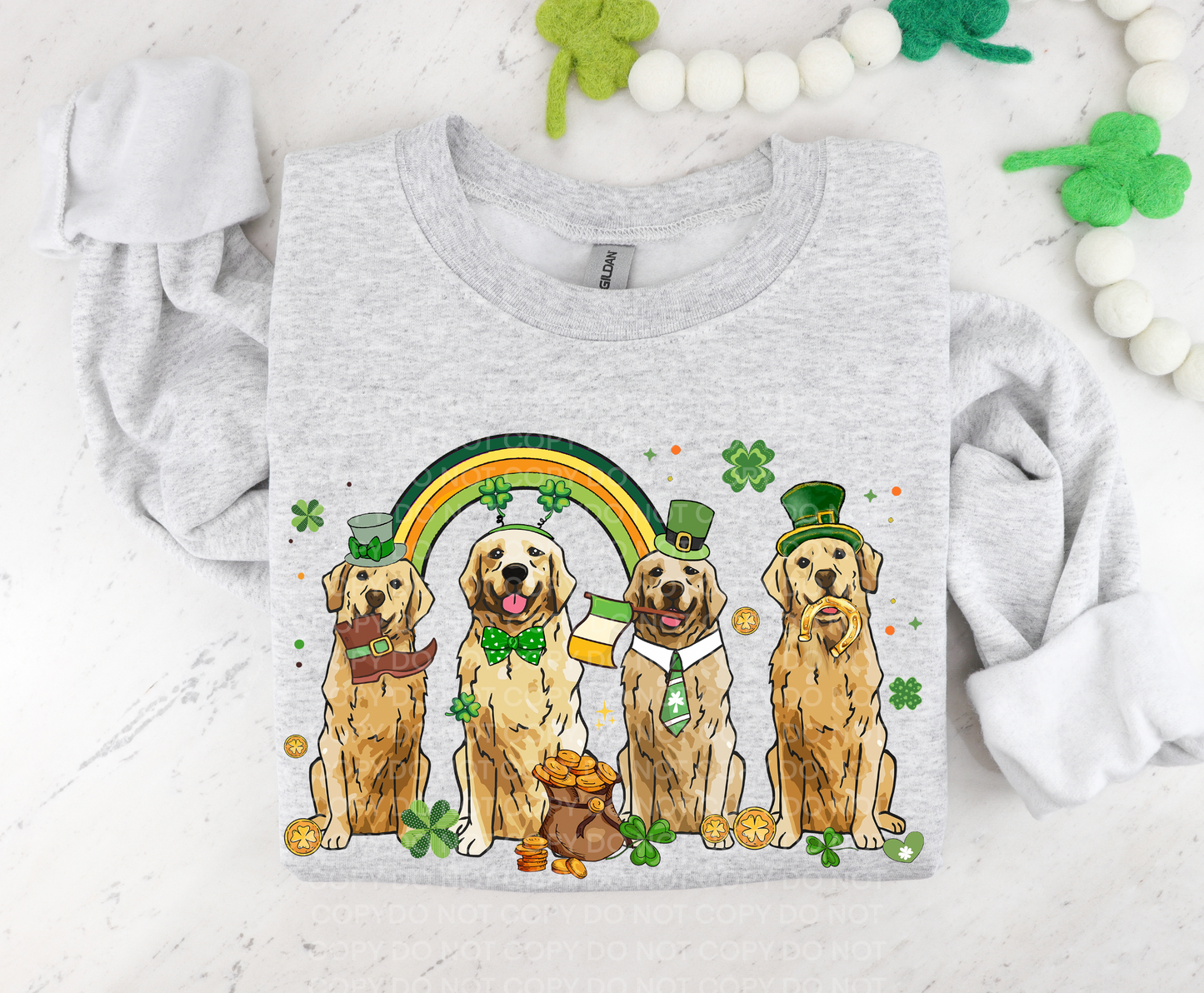 Golden Retriever St. Patrick's