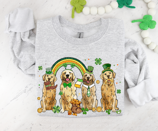 Golden Retriever St. Patrick's
