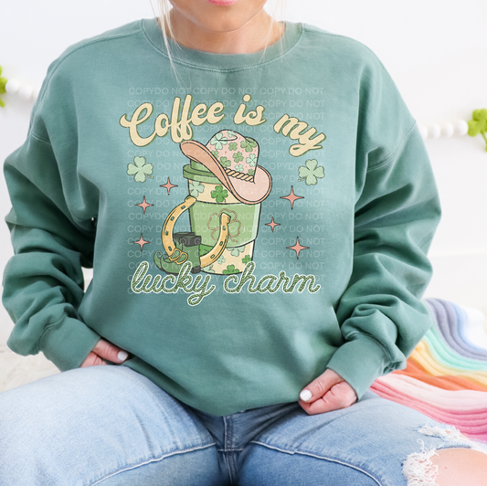 Coffee is my lucky charm