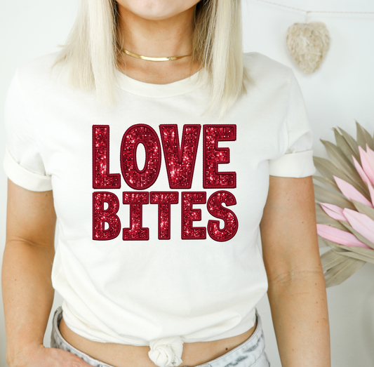 Love Bites | fake glitter